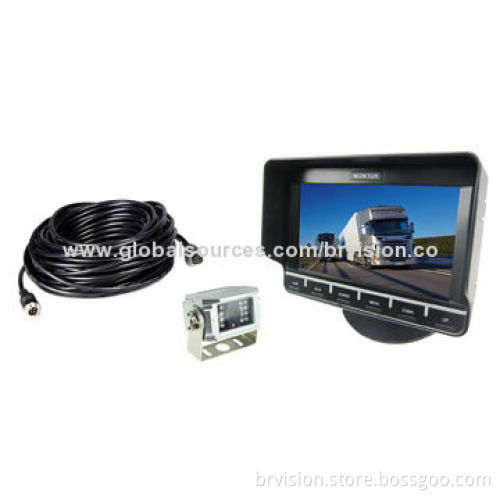 Rear-view System, 7-inch Digital TFT Panel, Built-in GPS Navigation, Wireless Support for Option